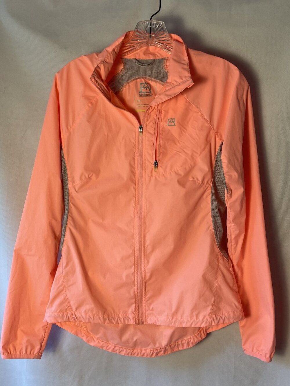 Avalanche Outdoor Weather Shield Running Shell Jacket Coral Pink S